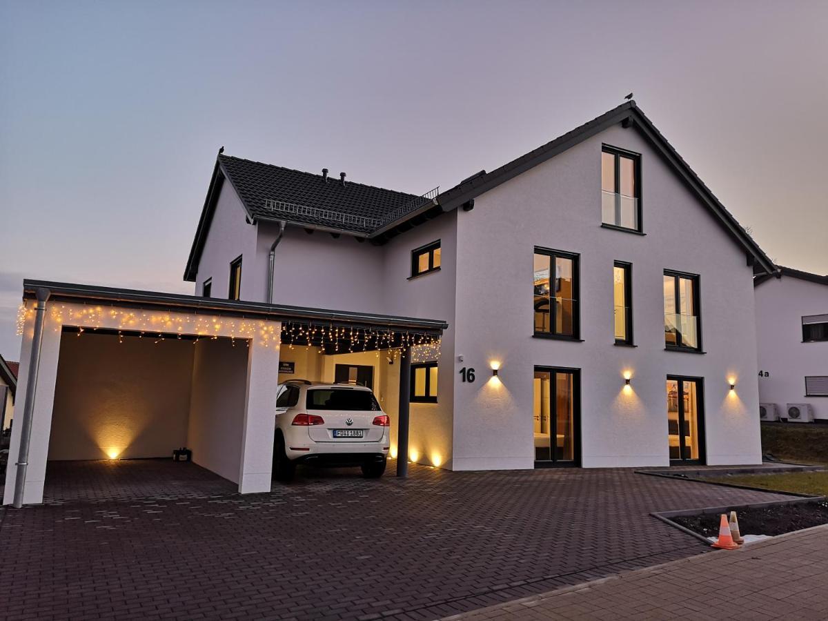 -Neubau- 68 Qm 2-Zimmer-Wohnung Fulda Ngoại thất bức ảnh